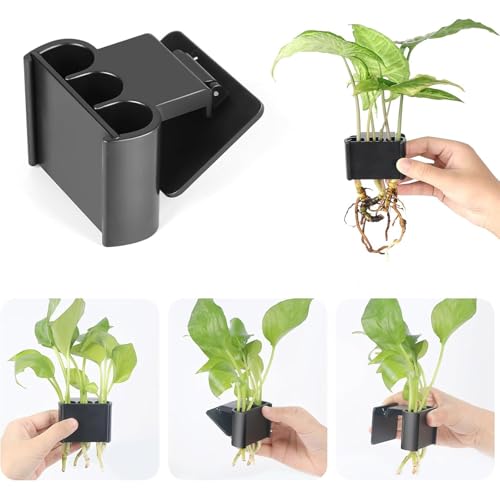 Adjustable Hydroponic Shelf for Aquariums with ABS and Clip Mounting Pet Organizers