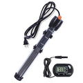 Submersible Aquarium Heater, Adjustable Fish Tahk Heater with Free Thermometer Suitable for Marine Saltwater and Freshwater - size: C300