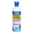 API STRESS ZYME Freshwater and Saltwater Aquarium Cleaning Solution 16-Ounce Bottle - color: multi natural, size: 16 oz