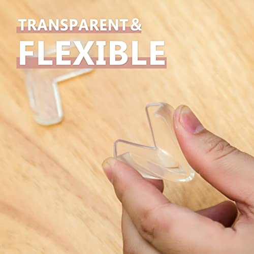 12 Pack Table Corners, Corner Guards, Clear Corner Protectors, Corner Protectors, Baby Proof Corner Guards Stop Child Head Injuries Tables, Furniture & Sharp Corners Baby Proofing (L-Shaped) - color: 12 Pack Corners