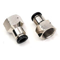 CEKER 3/8" Od x 1/2" NPT Female Thread Push to Connect Air Fittings, 5 Packs - size: 3/8" OD X 1/2" FNPT
