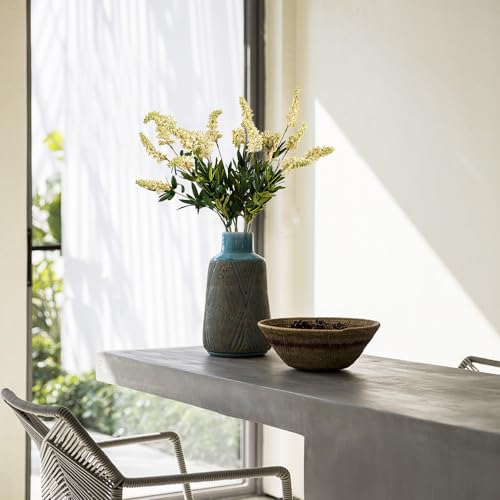 Melorca&Guilla Artificial Plants,6PCS 29" Green Faux Branches for Vase,Faux Greenery Stems Vase Branches Artificial Plants & Flowers for Shop Garden Office Home Décor (6, White Sage) - color: White Sage