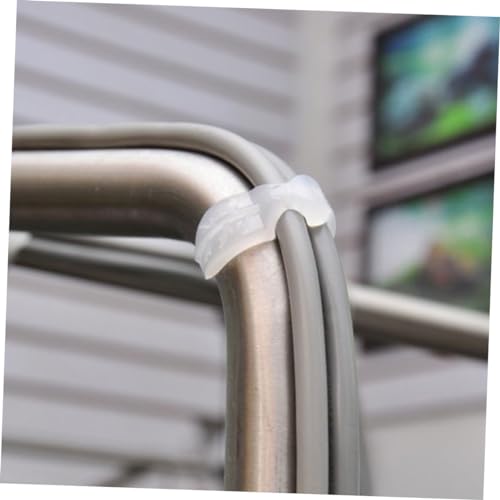 BESPORTBLE Wire Light Stand Cord Management Clips Wall Mounting Rope Light Mounting Clips Cable Organizer for Speaker Wire