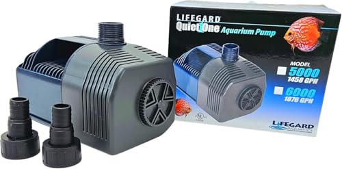 Quiet One Lifegard Aquarium Pump, 1876-Gallon Per Hour - size: 1 Count (Pack of 1)