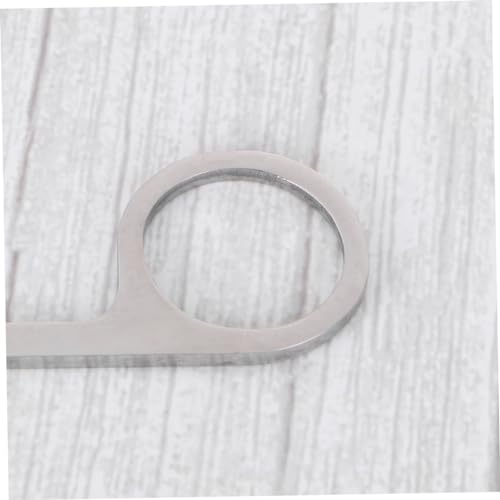 BESPORTBLE Mirror Cutting Scissors Stainless Steel Aquatic Plant Tongs Fish Tank Plant Scissors for Aquarium Maintenance