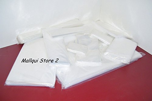 ULINE 100 Clear Poly Bags 2 x 26 Plastic Poster Sleeves Open TOP Best 2 MIL