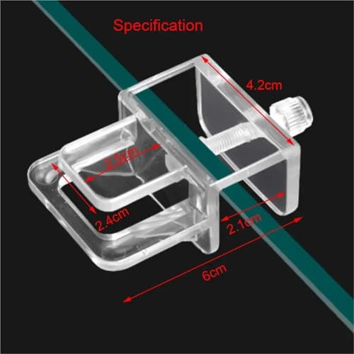 Aquarium lid Clips 8pcs Aquarium Anti Jump Cover Plate Fixed Clip Acrylic Aquarium Plate Holder Mount Bracket Fish Tank Cover Clamp Accessories