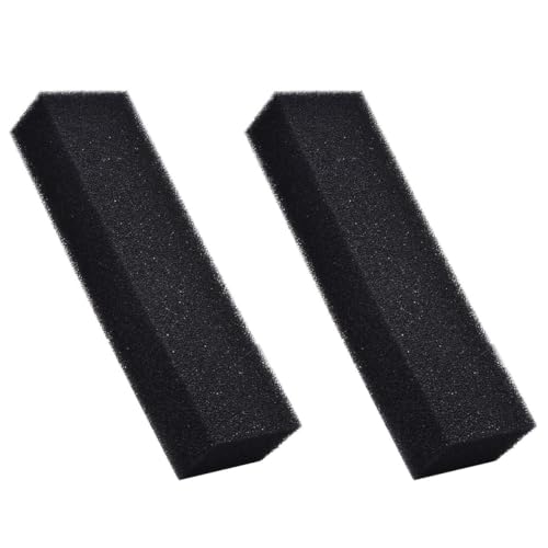 ALEGI Filter Foam Sponges, Bio Sponge Filter Media Pad, Cut-to-Size Foam for Aquarium Fish Tank (16" x 4.7" x 2.75" (2pcs)) - size: 16" x 4.7" x 2.75" (2pcs)