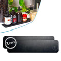 Ternal DripGuards Absorbent Counter Mat 2-Pack | Waterproof, Quick-Dry Coffee Bar Mat for Kitchen, Sink & Drink Station | Non-Slip, Spill-Proof Protector for Water, Oil & Syrup [3 x12in]. - size: 3x12in-Regular
