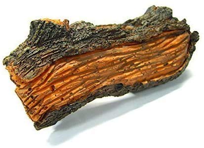Betta Log Decaying Trunk 4.3 inches Driftwood Decor - Small Wooden Fish Tank Freshwater Decorations Aquarium Ornament Tree Plants Wood