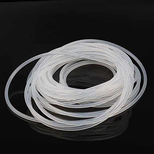 5m Silicone Capillary Tube, 0.5mm 0.8mm 1mm 2mm Food Grade Hose Silicone Rubber Tube, 10m Long Thin Tube Protection Sleeve, 1pcs (Color : 0.5 x 2mm) - color: 0.5 X 2mm