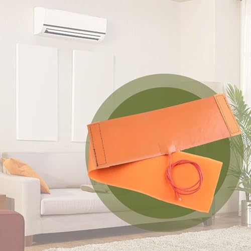 Minhe Flexible Silicone Heating Pad 12V 240W Bottle Heater Mat 10x30cm for Brewing Fermentation Reptile Cage Aquarium Camping
