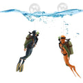 2 Pack Aquarium Diver Ornaments - Floating Fish Tank Decorations for Creative Marine Landscaping for All Fish Tanks (Little Diver Decorative Pendants)