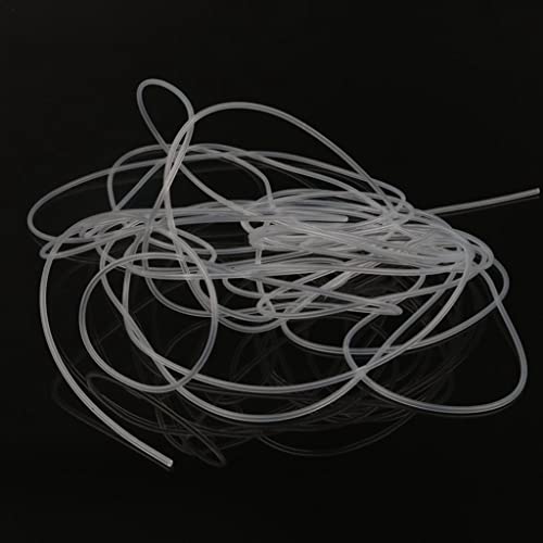 5m Silicone Capillary Tube, 0.5mm 0.8mm 1mm 2mm Food Grade Hose Silicone Rubber Tube, 10m Long Thin Tube Protection Sleeve, 1pcs (Color : 2 x 4mm) - color: 2 X 4mm