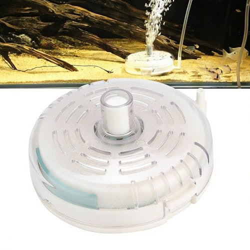 3.15 Inch Ultra Thin Aquarium Filter Sponge Bio Balls Air Stone Betta Shrimp Breeder Tank Water for Fish Tank(S) - style: S