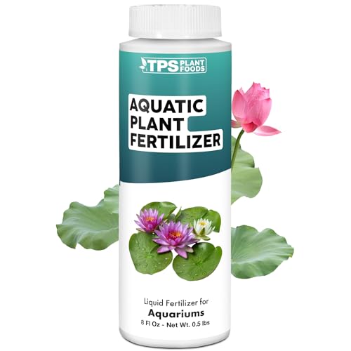 Aquatic Plant Fertilizer – Liquid Plant Food for Lush Growth, Vibrant Color & Healthy Aquarium Plants, 8 oz - size: 8 oz (1/2 Pint)