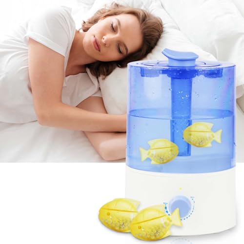 Humidifier Cleaner 6 Pack,Humidifiers Fish Tanks Cleaner,Warm&Cool Most Humidifiers and Fish Tank,Purifier Water (Yellow) - color: Yellow