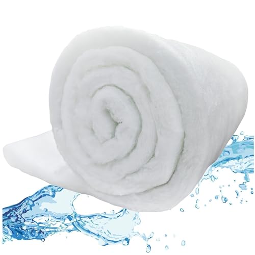 Aquarium Filter Media, Newly Premium Filter Pads for Aquarium, 39.3x11.8inch,Aquarium Filter Floss for Fish Tank Sponge Pad Foam Filter Accessories for Pond