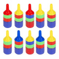 10pcs 1.7 Inch Plastic Aquarium Air Stones Bubbler with Strong Erosion Resistance High Efficiency Oxygen Diffuser for Fish Tank Aeration