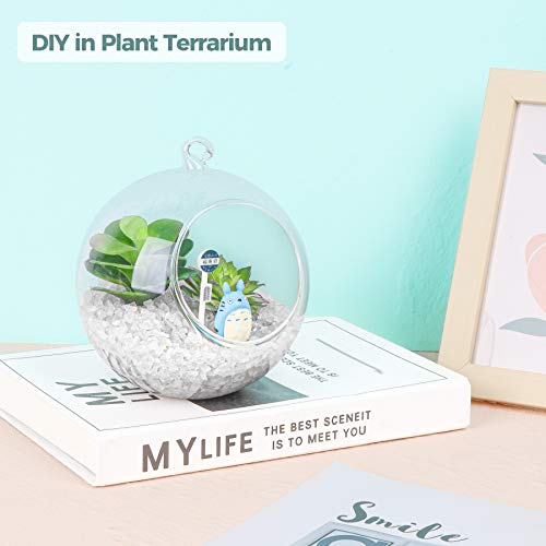 T4U Tumbled Chips Stones Crushed Crystal Quartz 2 LB, Irregular Shaped Gravels Pebble Healing Stones, DIY Smoothed Rocks for Potted Plant,Resin Art,Vase Fillers Aquarium Gravel Rocks (Clear) - color: #3 - Clear, size: 2 LB