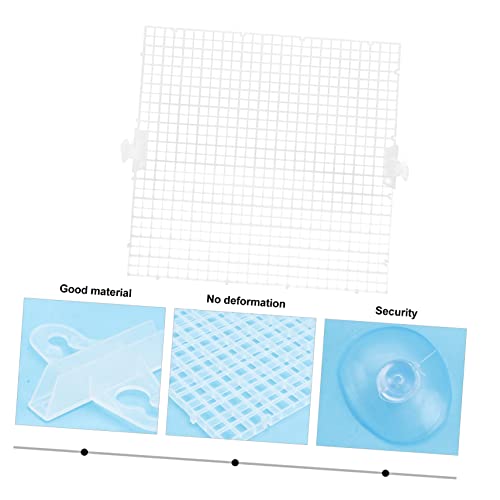 8pcs Transparent Aquarium Isolation Panel for Fish Tank Fish Breeding Board Cups Divider to Separate Aggressive and Weak Easy Installation Isolation Plate