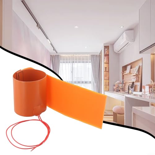 Minhe Flexible Silicone Heating Pad 12V 240W Bottle Heater Mat 10x30cm for Brewing Fermentation Reptile Cage Aquarium Camping