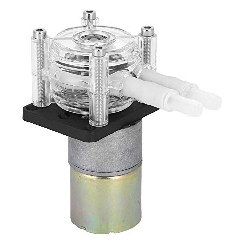 DC Vacuum Pump Strong Suction Self Priming Peristaltic Pump, High for Aquarium Chemicals Liquids and Other Dosing Additives (12V)