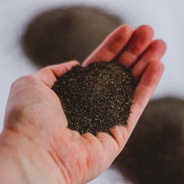 Real Lava Sand - Screened, Washed, Dried and Sanitized - Great for Heating Pads, Cooling Pads, Crafts, and Aquariums (6lb Bag) - size: 6 Pound