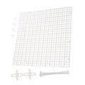 SUPVOX 1set Aquarium Grid Isolate Board Fish Tank Divider Cable Ties and Clips for Easy Installation for Breeding and Compartmentalizing Aquatic Habitats
