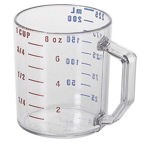 Cambro Measure Cup 1 Cup Clear (25MCCW135) - size: 1 cup