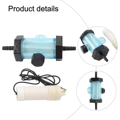 FABULETTA Electric Cleaner, USB Siphon Pump for Aquarium Fish Tank Cleaning, Quick Water Change Tool for Freshwater and Seawater Environments(3 Meter) - size: 3 Meter