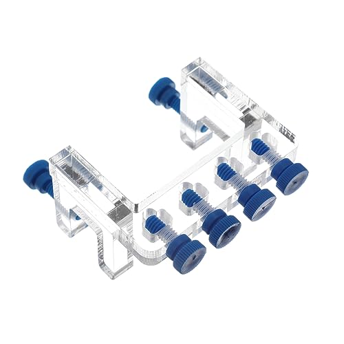 balacoo 3pcs Tank Supplies Dosing Pump Hose Clamp Wall Fish Tank Clip Aquarium Accessories - color: Transparentx3pcs, size: 8X6X4.5CMx3pcs