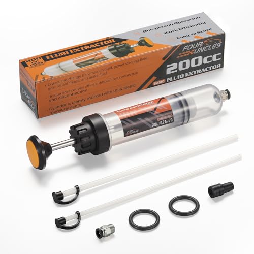 FOUR UNCLES Fluid Extractor & Filling Pump for Easy Oil Change - size: 200cc
