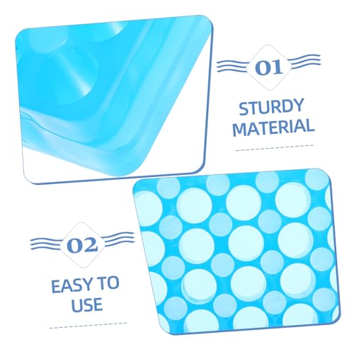 PRETYZOOM 24Hole Dual Sided Rack Sampling Tube Organizer for Laboratory Acid Alkali Resistant Versatile Design for Efficient Storage and Organization