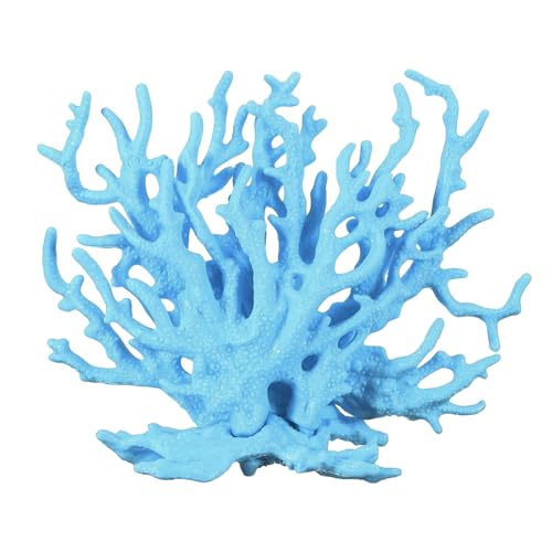 Aquarium Coral Decoration, Fish Tank Decorations Fish Tank Coral Ornaments, 5.9x2.2x4.7 Inch, (Blue, 1 Pcs), Intended for Aquarium Landscaping Decor - color: Blue, size: 5.9x2.2x4.7 Inch