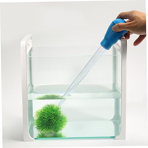 WOONEKY Aquarium Clean Pipette Dropper for Fish Tank Cleaning Coral Feeding Manual Waste Tool for Aquarium Maintenance and Water Change