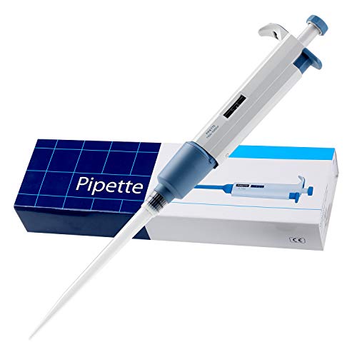 Pipettor Adjustable 1000-5000ul Single-Channel Variable Volume Micropipette High Accurate for Laboratory - size: 1000-5000ul