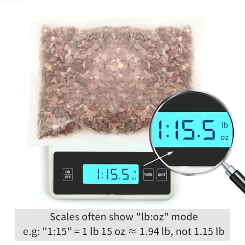 FANTIAN 2 lbs Succulent and Cactus Pebbles Gravel, 3/8 Inch Decorative Red River Rocks for Plants Indoor, Vases, Terrarium, Potted Top Dressing and Outdoor Decorative Stones - color: Red Gravel