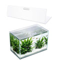 Aquarium Canop Polycarbonate 15.37 x 7.63 x 0.24 for 5/10 Gallon Without Center Brace Aquariums Cover Aquarium Lid，Clear - size: 16 x 8 Inch