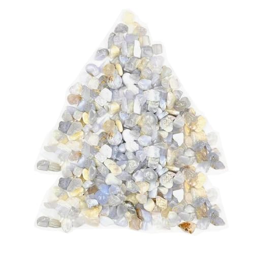 0.45 LB Polished Agate Stones Natural Decorative Rocks for Outdoor Decoration Home Decoration Fish Tank Vase Filler DIY Handmade Bamboo Succulents Cactus (Blue Stripe) - color: Blue Stripe
