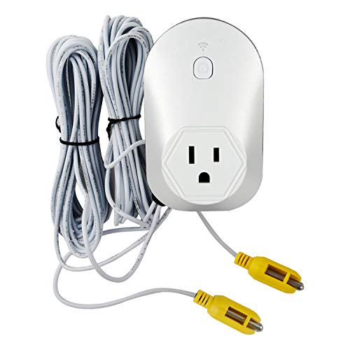 Briidea Hi-Lo Sump Pump Controller with Dual Float Switch and Overload Protection (White) - color: White