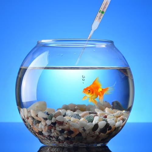 BESTYASH Aquarium Salinity Hydrometer Kit with 100ml Plastic Graduated Cylinder, Saltwater Hydrometer for Fish Tank, Accurate Marine Water Salinity Tester for Aquatic and Reef Use