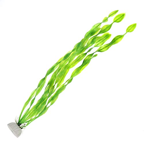 Bitray Artificial Seaweed Decor, Simulation Plastic Seaweed Water Plants Kelp Grass Used for Household and Office Aquarium,12 Inch (10 PCS)