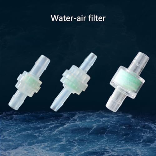 Aquarium Fishtank Check Pipe Joint Connector, Way Non Return Air Bubbler Check, Fit for 3/16 Inch Airline Tubing, Fish Tank Accessories
