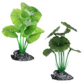 2 Pack Silk Plants for Fish Tank, Fish Tank Plant,12 Inch Aquarium Silk Plants Betta, Beta Fishes Tanks Decor Soft, Suit for Betta Leaf Hammock Goldfish Reptiles Decor Accessories