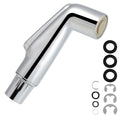 Hygie Rinse Universal Fit Kitchen Sink Spray Attachment, Kitchen Sink Side Sprayer Head Compatible with Delta, Moen, Kohler and Other OEM Brands Spray Head, Chrome - color: Chrome, style: Nozzle Head Only
