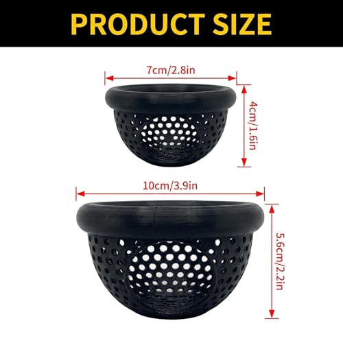LXLO 2 PCS Betta Hammock & Floating Betta Log, Beta/Betta Fish Hammock Bed Hideout Cave, Resting Spot Leaves, Shrimp Shelter, Betta Fish Tank Accessories & Toys for Aquarium (Black)