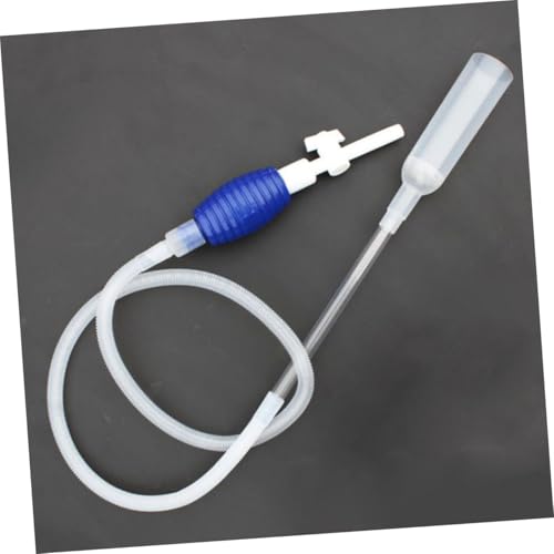 LIOOBO Manual Fish Tank Water Changer Pump, Aquarium Gravel Vacuum Cleaner Tool with Hand Pump, Medium Size Siphon for Fish Tank Water Change and Gravel Cleaning