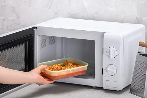LocknLock Fresh-Block Plastic Food Storage Container | Produce Storage Containers for Fridge | Vegetable & Fruit Storage Containers for Fridge, Airtight Storage, Microwave & Dishwasher Safe, 3.2L - size: 3.2L