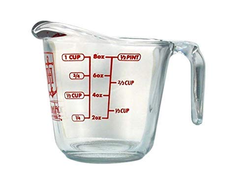 Anchor Hocking 55175OL13 8 Oz Measuring Cup